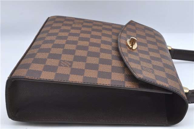 Authentic Louis Vuitton Damier Malesherbes Hand Bag Purse N51379 LV J0908