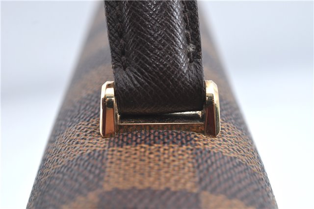 Authentic Louis Vuitton Damier Malesherbes Hand Bag Purse N51379 LV J0908