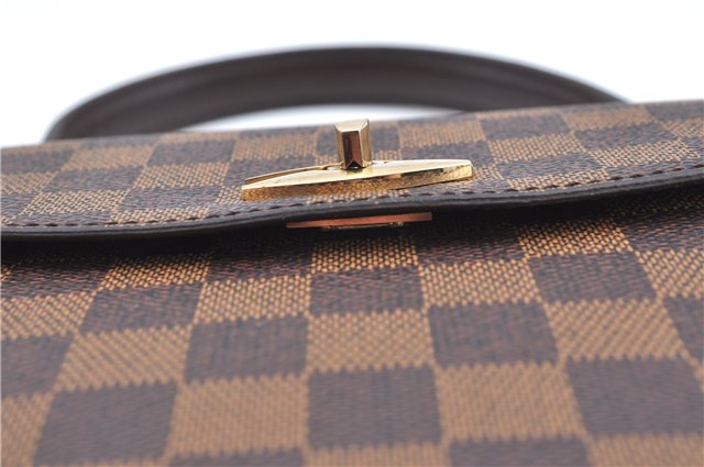 Authentic Louis Vuitton Damier Malesherbes Hand Bag Purse N51379 LV J0908