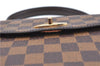 Authentic Louis Vuitton Damier Malesherbes Hand Bag Purse N51379 LV J0908