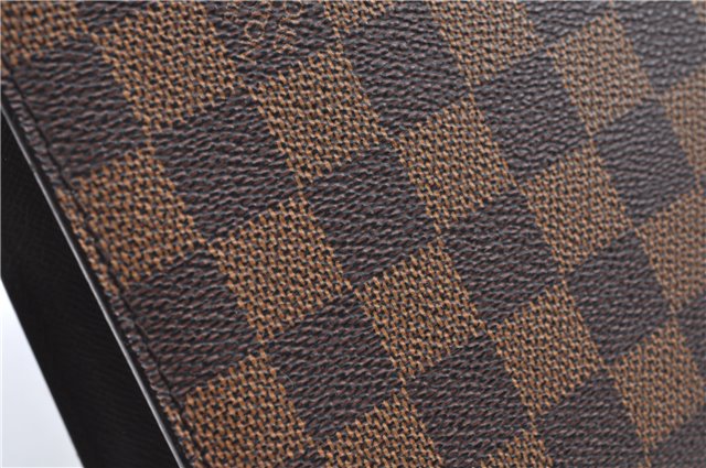 Authentic Louis Vuitton Damier Malesherbes Hand Bag Purse N51379 LV J0908