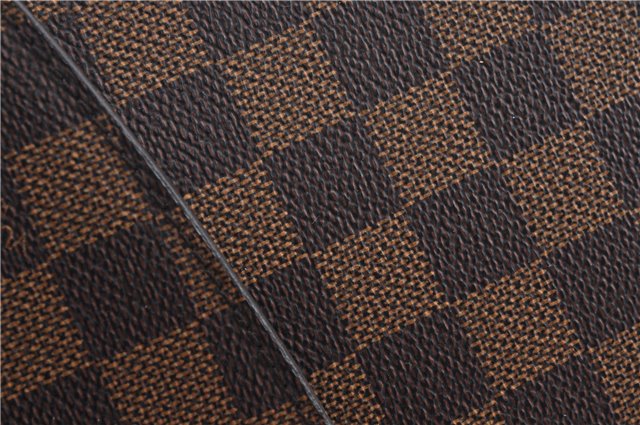 Authentic Louis Vuitton Damier Malesherbes Hand Bag Purse N51379 LV J0908