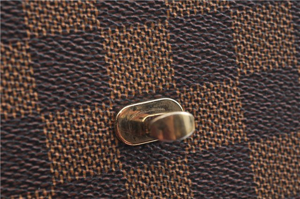 Authentic Louis Vuitton Damier Malesherbes Hand Bag Purse N51379 LV J0908