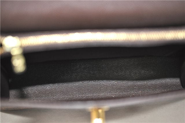 Authentic Louis Vuitton Damier Malesherbes Hand Bag Purse N51379 LV J0908