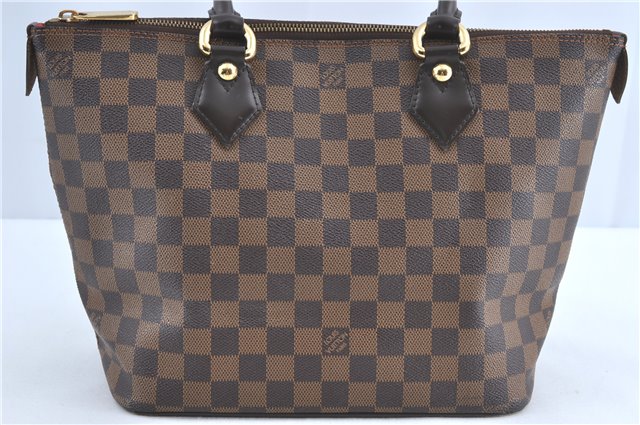 Authentic Louis Vuitton Damier Saleya PM Shoulder Tote Bag N51183 LV J0909