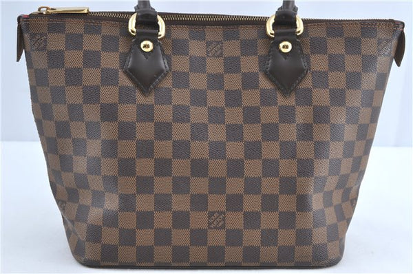 Authentic Louis Vuitton Damier Saleya PM Shoulder Tote Bag N51183 LV J0909