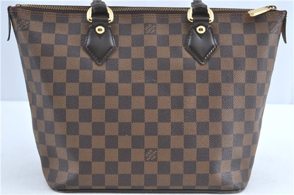Authentic Louis Vuitton Damier Saleya PM Shoulder Tote Bag N51183 LV J0909