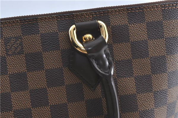 Authentic Louis Vuitton Damier Saleya PM Shoulder Tote Bag N51183 LV J0909