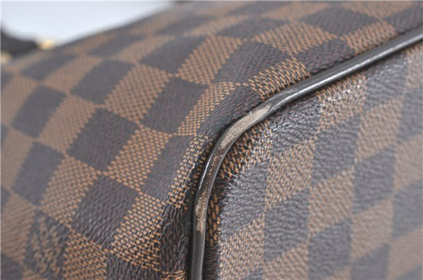 Authentic Louis Vuitton Damier Saleya PM Shoulder Tote Bag N51183 LV J0909
