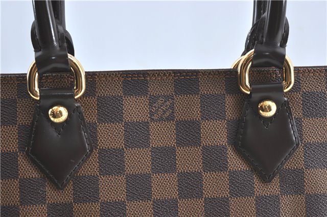 Authentic Louis Vuitton Damier Saleya PM Shoulder Tote Bag N51183 LV J0909