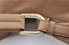 Authentic GUCCI Shoulder Bag Leather 73884 Beige J0910