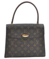 Authentic Louis Vuitton Monogram Malesherbes Hand Bag M51379 LV J0918