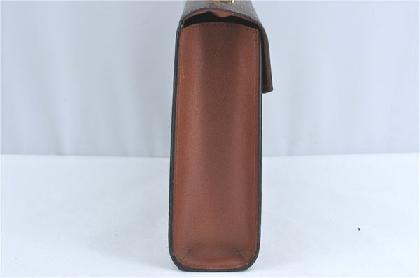 Authentic Louis Vuitton Monogram Malesherbes Hand Bag M51379 LV J0918