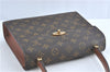 Authentic Louis Vuitton Monogram Malesherbes Hand Bag M51379 LV J0918