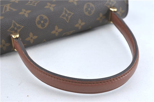 Authentic Louis Vuitton Monogram Malesherbes Hand Bag M51379 LV J0918