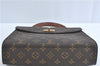 Authentic Louis Vuitton Monogram Malesherbes Hand Bag M51379 LV J0918