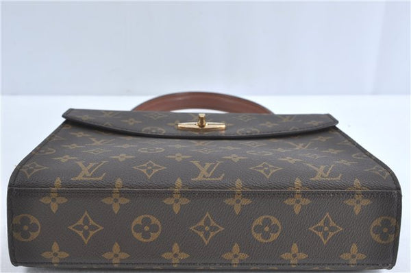 Authentic Louis Vuitton Monogram Malesherbes Hand Bag M51379 LV J0918