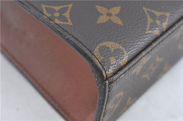 Authentic Louis Vuitton Monogram Malesherbes Hand Bag M51379 LV J0918