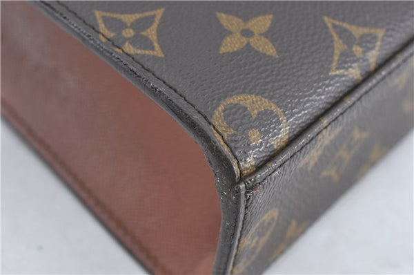 Authentic Louis Vuitton Monogram Malesherbes Hand Bag M51379 LV J0918