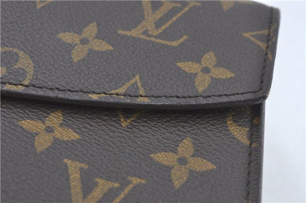Authentic Louis Vuitton Monogram Malesherbes Hand Bag M51379 LV J0918