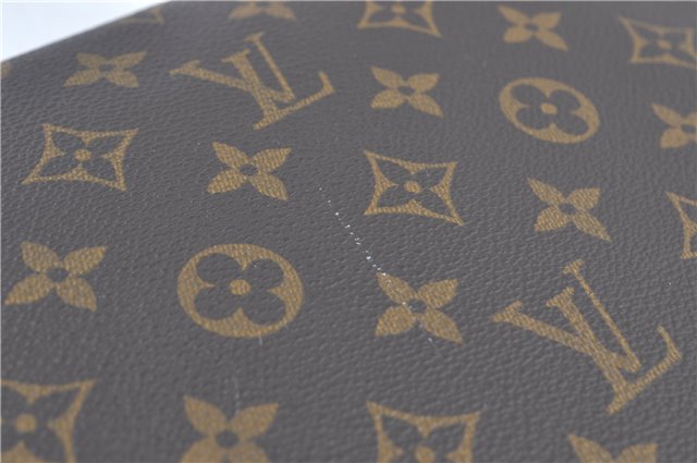 Authentic Louis Vuitton Monogram Malesherbes Hand Bag M51379 LV J0918
