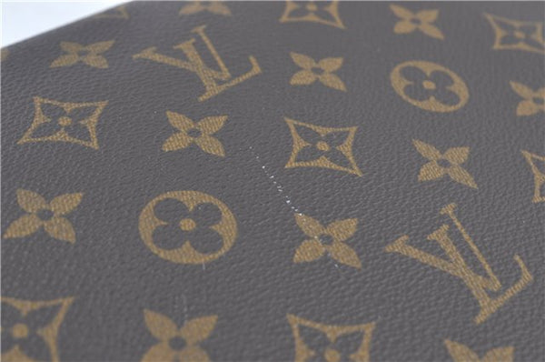 Authentic Louis Vuitton Monogram Malesherbes Hand Bag M51379 LV J0918