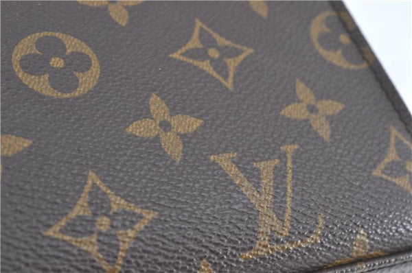 Authentic Louis Vuitton Monogram Malesherbes Hand Bag M51379 LV J0918