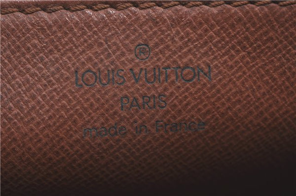 Authentic Louis Vuitton Monogram Malesherbes Hand Bag M51379 LV J0918