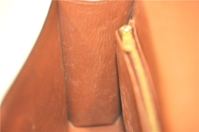 Authentic Louis Vuitton Monogram Malesherbes Hand Bag M51379 LV J0918