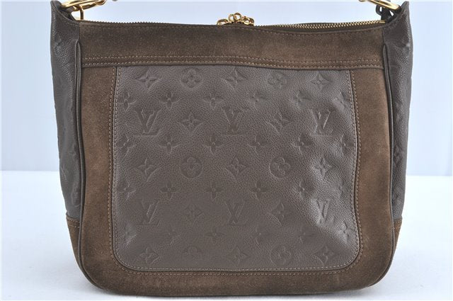 Louis Vuitton Monogram Empreinte Audacieuse PM Shoulder Bag M40584 Brown J0932