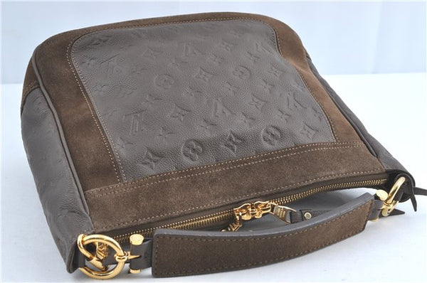 Louis Vuitton Monogram Empreinte Audacieuse PM Shoulder Bag M40584 Brown J0932