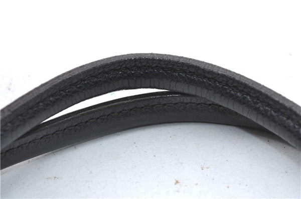 Auth Louis Vuitton Mahina Galatea PM Shoulder Tote Bag Black M93814 LV J0935