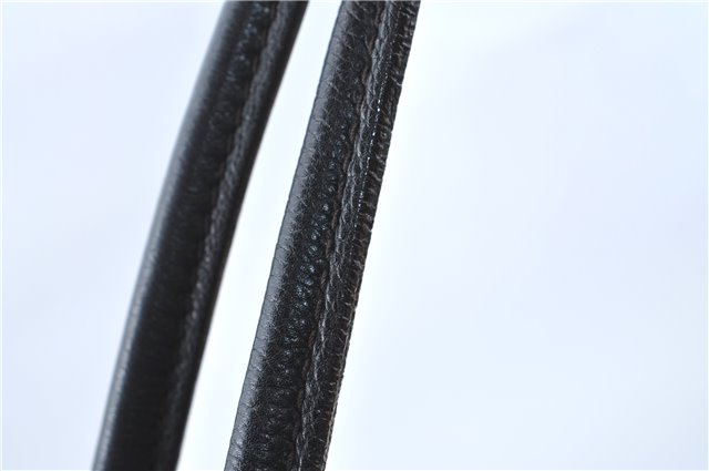 Auth Louis Vuitton Mahina Galatea PM Shoulder Tote Bag Black M93814 LV J0935