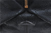 Auth Louis Vuitton Mahina Galatea PM Shoulder Tote Bag Black M93814 LV J0935