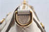 Auth Louis Vuitton Monogram Empreinte Lumineuse PM Tote Bag M93411 White J0943