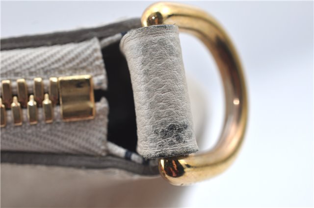 Auth Louis Vuitton Monogram Empreinte Lumineuse PM Tote Bag M93411 White J0943