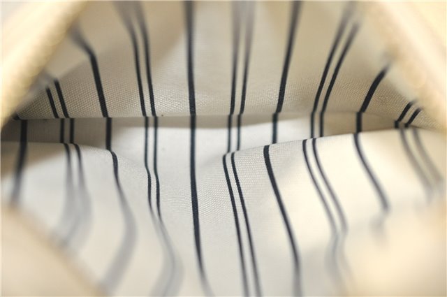 Auth Louis Vuitton Monogram Empreinte Lumineuse PM Tote Bag M93411 White J0943