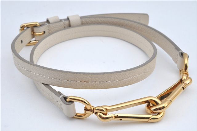 Auth Louis Vuitton Monogram Empreinte Lumineuse PM Tote Bag M93411 White J0943