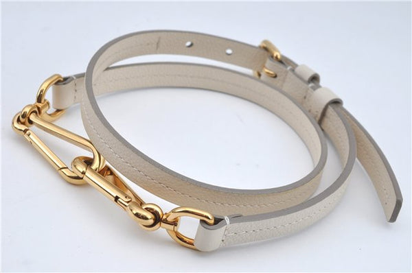 Auth Louis Vuitton Monogram Empreinte Lumineuse PM Tote Bag M93411 White J0943