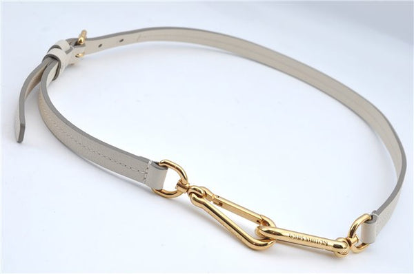 Auth Louis Vuitton Monogram Empreinte Lumineuse PM Tote Bag M93411 White J0943