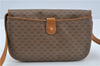 Authentic GUCCI Micro GG PVC Leather Shoulder Cross Body Bag Brown Beige J0948
