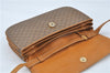 Authentic GUCCI Micro GG PVC Leather Shoulder Cross Body Bag Brown Beige J0948