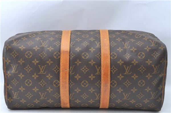 Authentic Louis Vuitton Monogram Keepall 45 Travel Boston Bag M41428 LV J0949