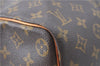 Authentic Louis Vuitton Monogram Keepall 45 Travel Boston Bag M41428 LV J0949