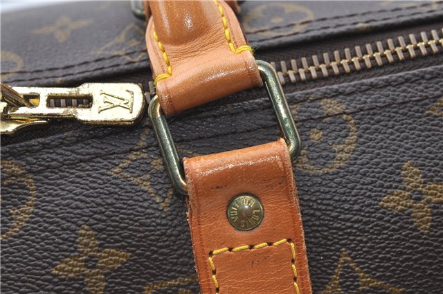 Authentic Louis Vuitton Monogram Keepall 45 Travel Boston Bag M41428 LV J0949