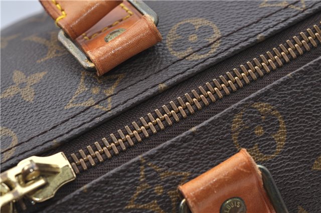 Authentic Louis Vuitton Monogram Keepall 45 Travel Boston Bag M41428 LV J0949