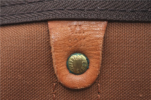 Authentic Louis Vuitton Monogram Keepall 45 Travel Boston Bag M41428 LV J0949