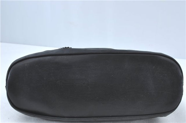 Authentic GUCCI Heart Crest 2Way Shoulder Hand Bag Leather 212994 Black J0950