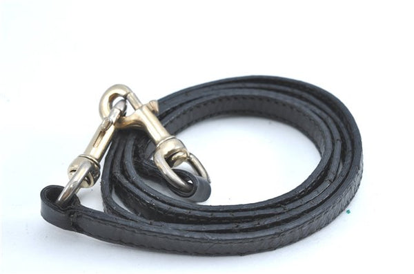 Authentic GUCCI Heart Crest 2Way Shoulder Hand Bag Leather 212994 Black J0950