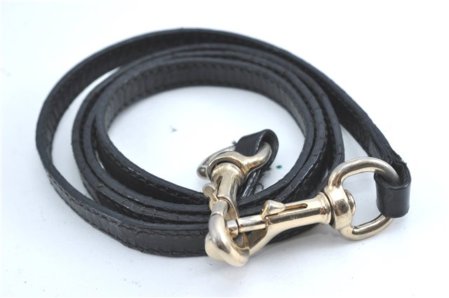 Authentic GUCCI Heart Crest 2Way Shoulder Hand Bag Leather 212994 Black J0950